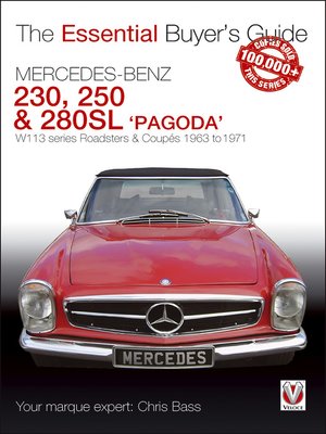 cover image of Mercedes Benz Pagoda 230SL, 250SL & 280SL Roadsters & Coupés